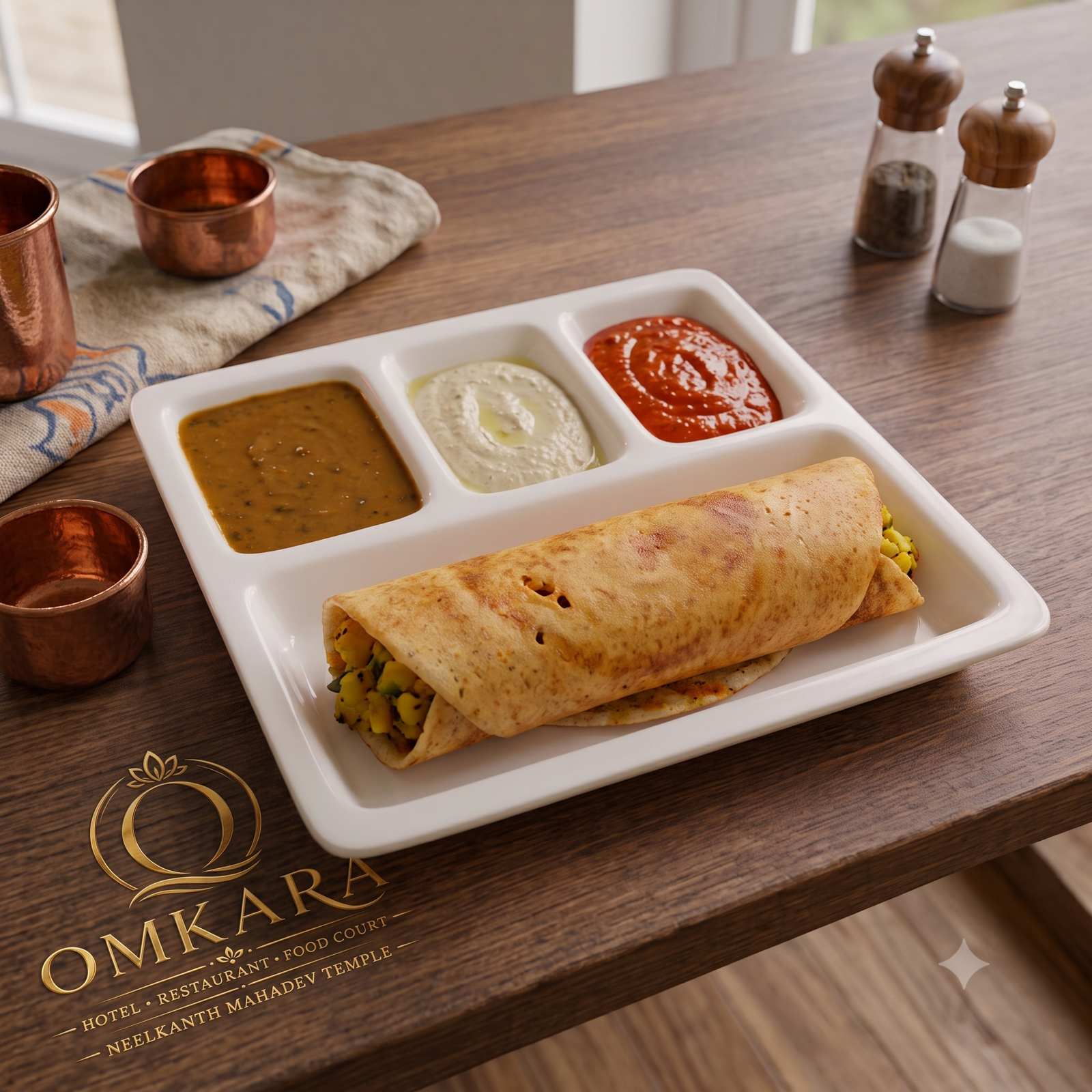 Paneer Dosa at Mahananda Pure Vegetarian Restaurant